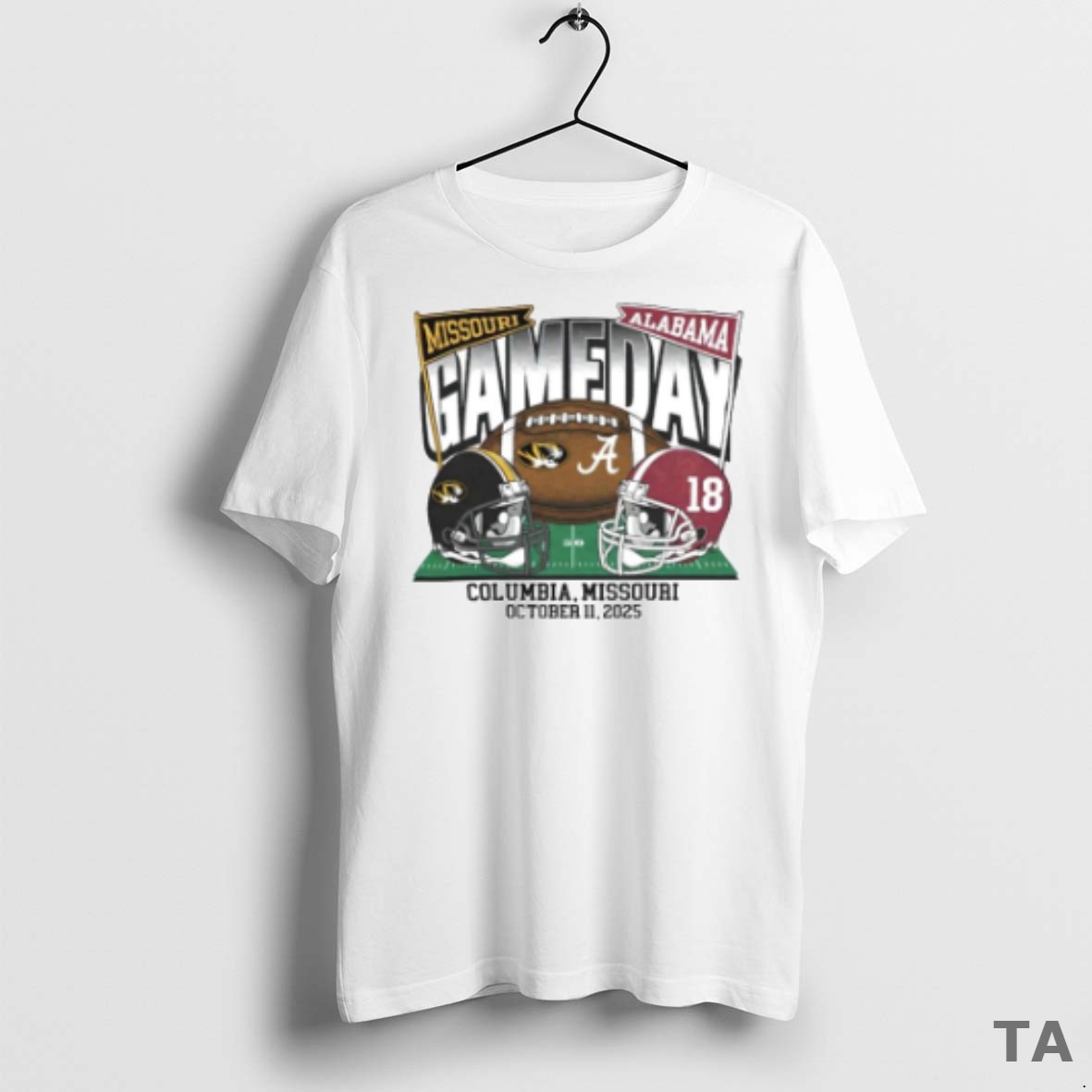 Top Missouri Tigers Vs Alabama Crimson Tide 2025 College Football Gameday Ornaments T Shirt Sweater