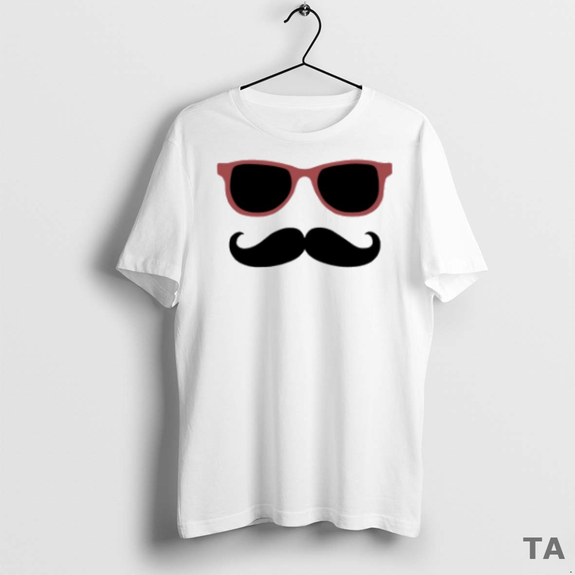 Top Mustache And Glasses T Shirt Sweater 2