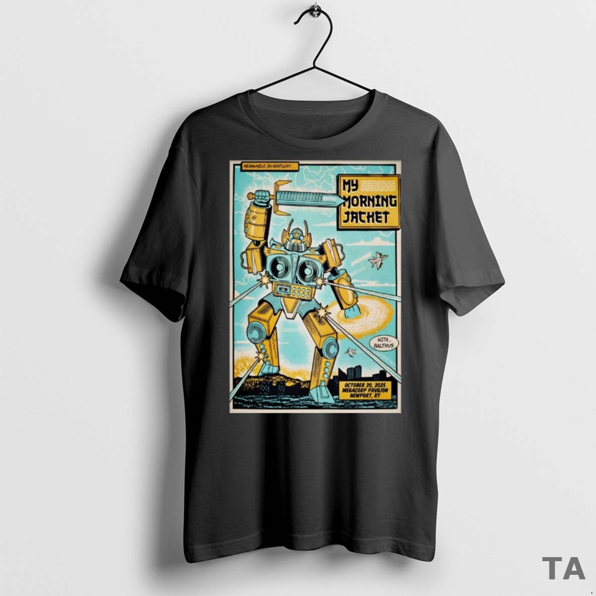 Top My Morning Jacket October 20 2025 Megacorp Pavilion In Newport Ky T Shirt Sweater