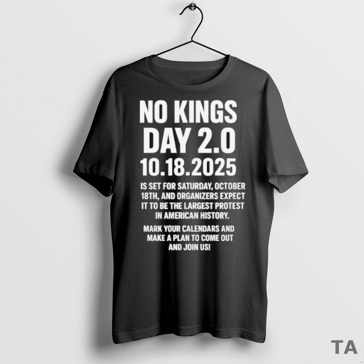 Top No Kings Day 2 T Shirt Sweater