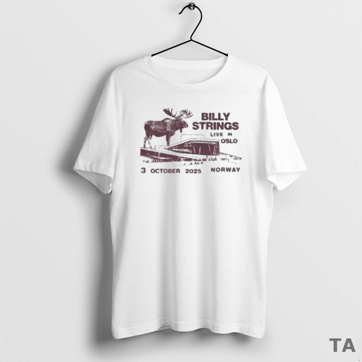 Top Oslo Norway Billy Strings 2025 T Shirt Sweater