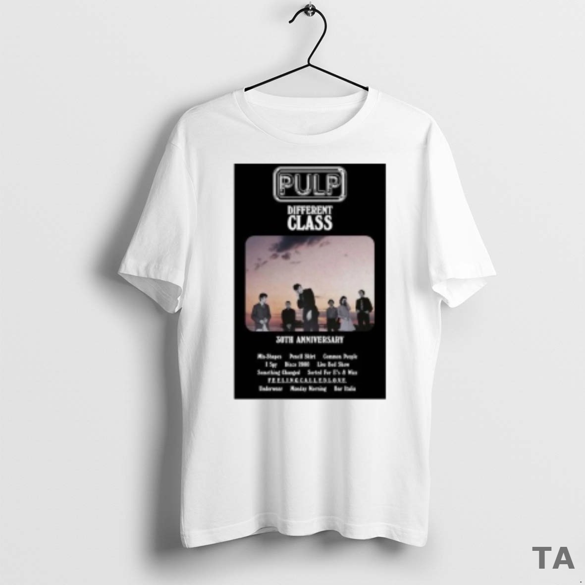 Top Pulp Different Class 30th Anniversary T Shirt Sweater