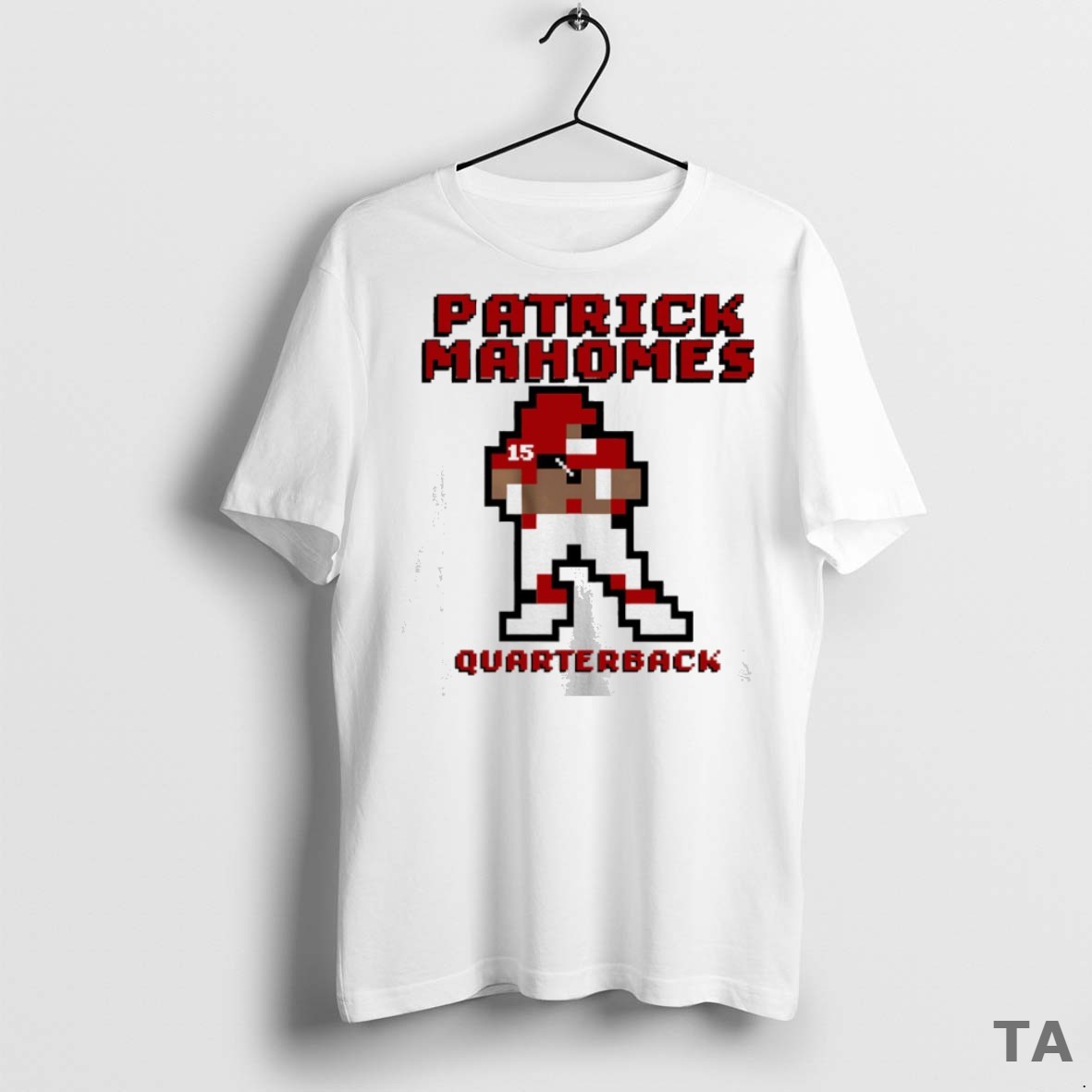 Top Patrick Mahomes Kansas City Chiefs Quarterback Pixel T Shirt Sweater