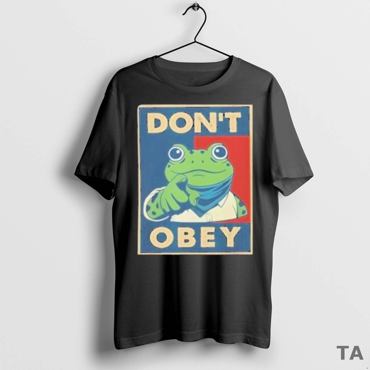 Top Portland Frog You Dont Obey Frog T Shirt Sweater
