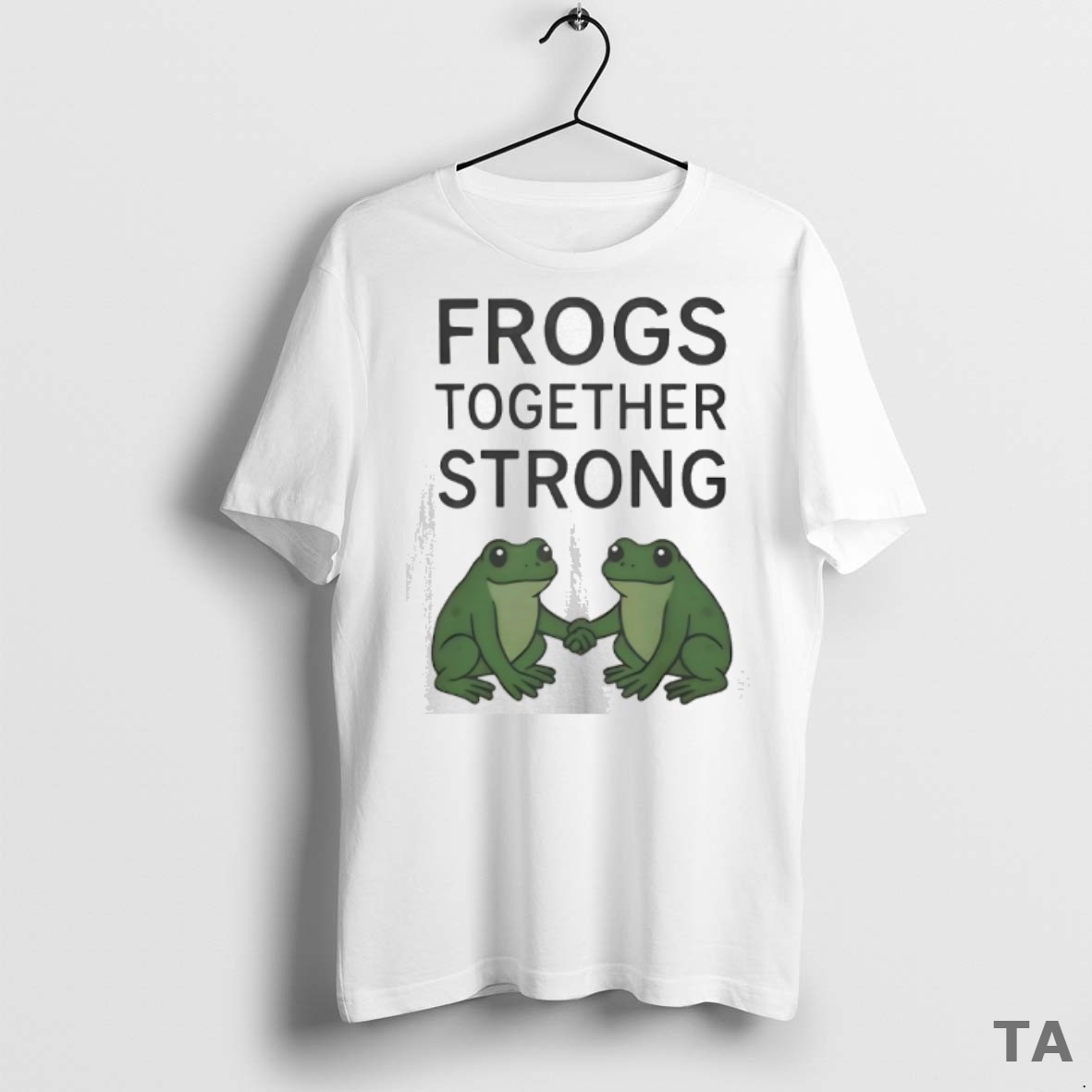 Top Portland Frogs Together Strong T Shirt Sweater