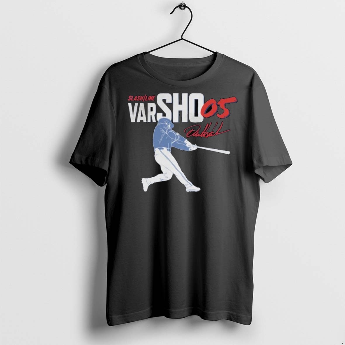 Premium Slash Line Varsho 05 Signature Long Sleve T Shirts