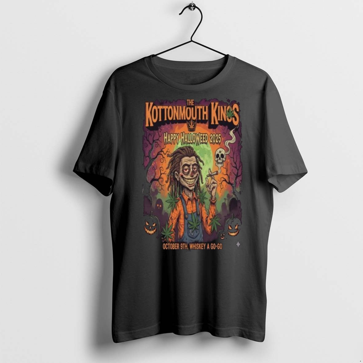 Top Premium The Kottonmouth Kings Happy Halloweed October 9 2025 Long Sleve T Shirts