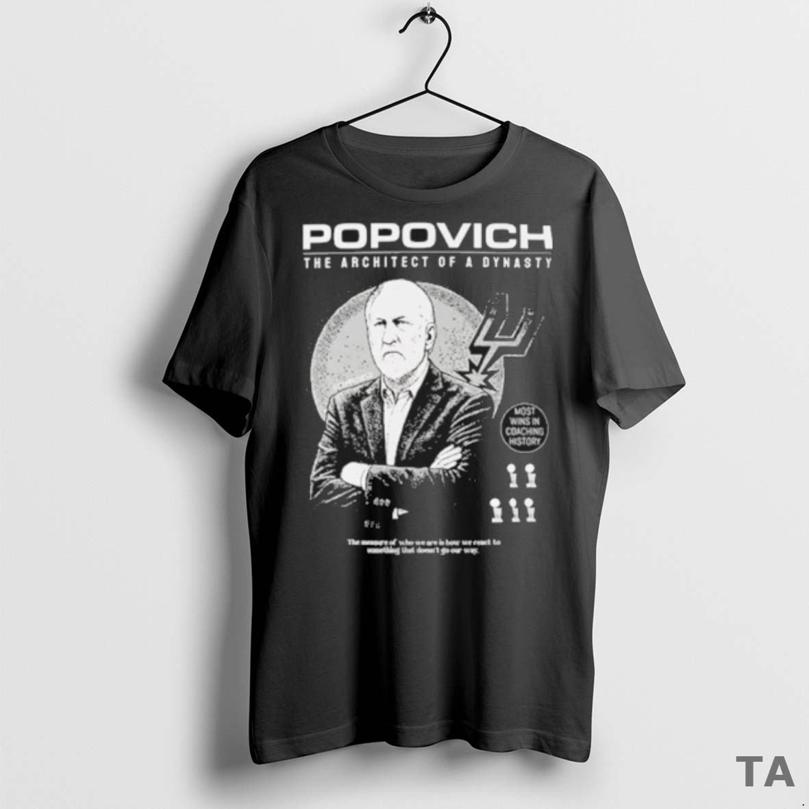Top San Antonio Spurs Architect Of A Dynasty Vintage T Shirt Sweater