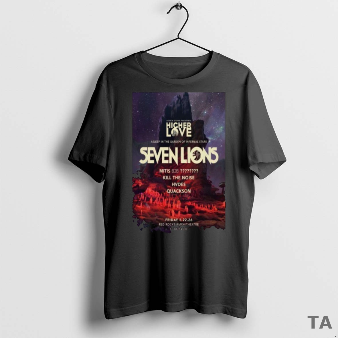 Top Seven Lions May 22 2026 Event Colorado T Shirt Sweater