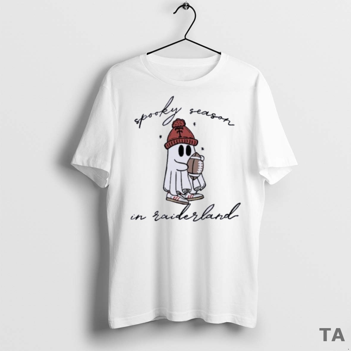 Top Texas Tech Spooky Season In Raiderland T Shirt Sweater