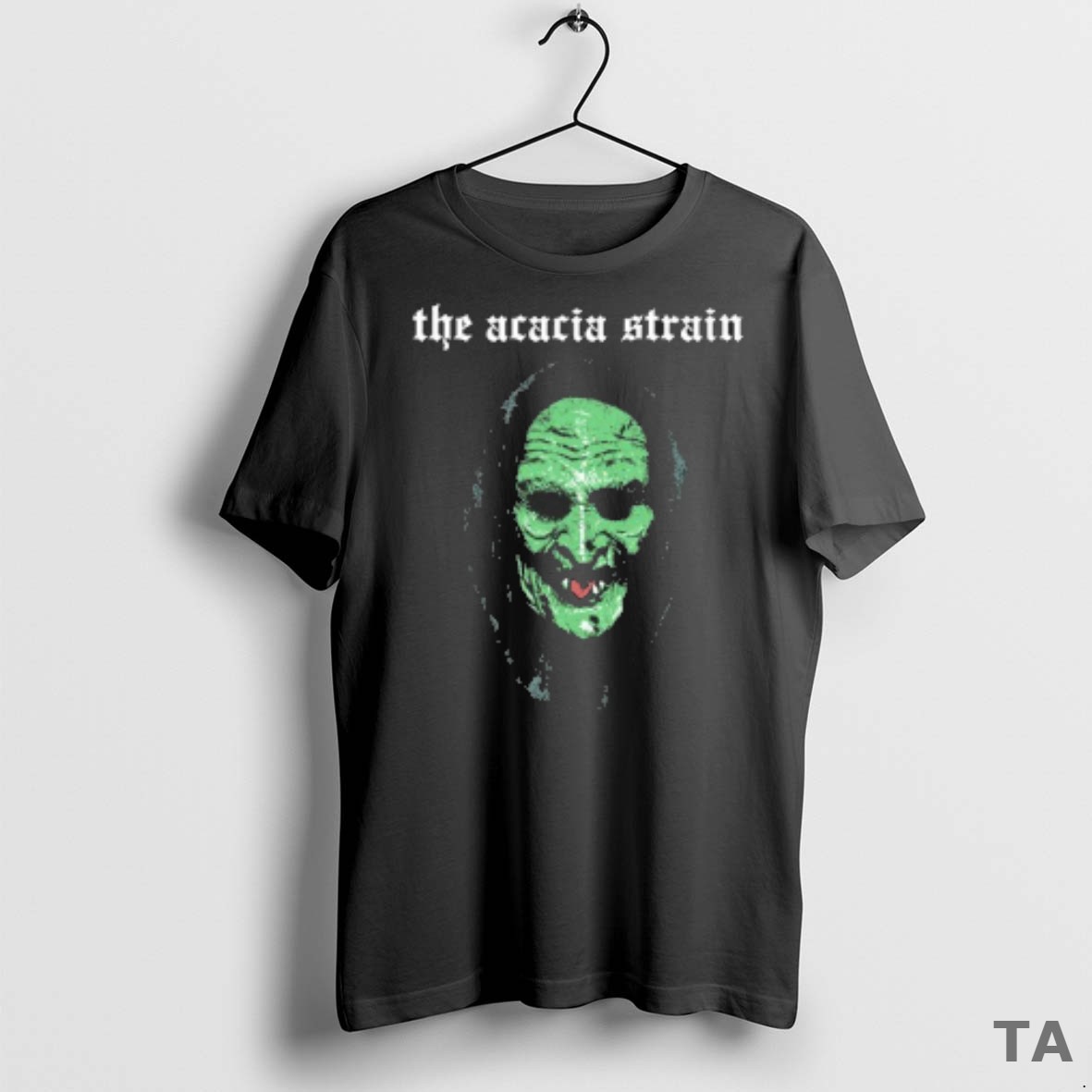 Top The Acacia Strain The Clock Is Ticking Its Almost Time Witch Mask Tv T Shirt Sweater