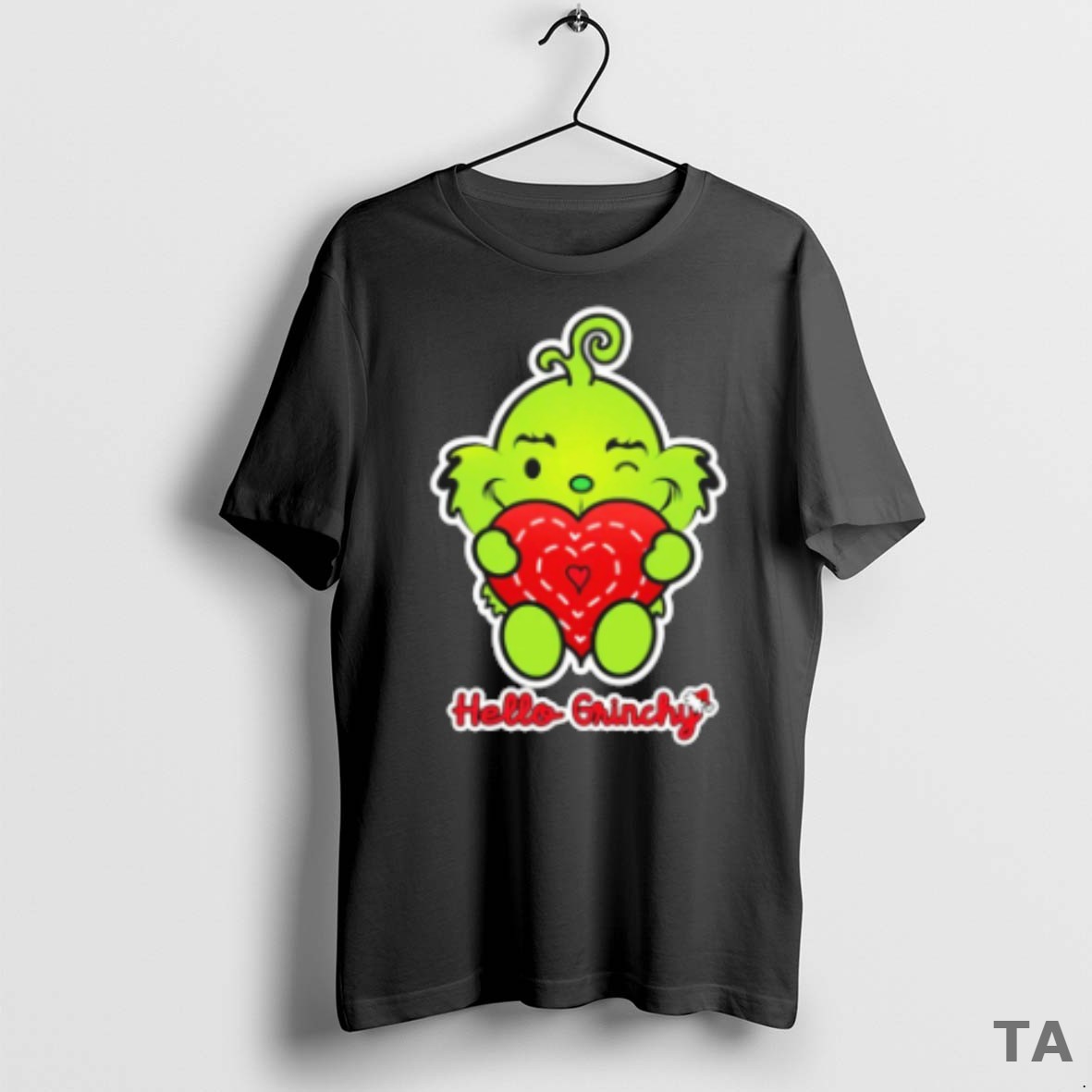 Top The Grinch Hello Grinchy Christmas T Shirt Sweater