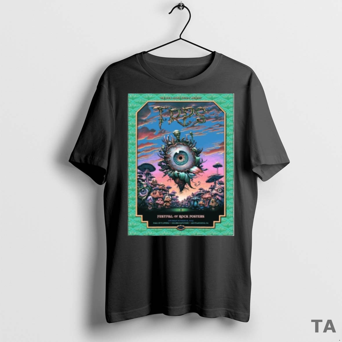 Top The Rock Society Presents Festival Of Rock Posters October 18 2025 Hall Of Flowers Golden Gate Park San Francisco Ca T Shirt Sweater