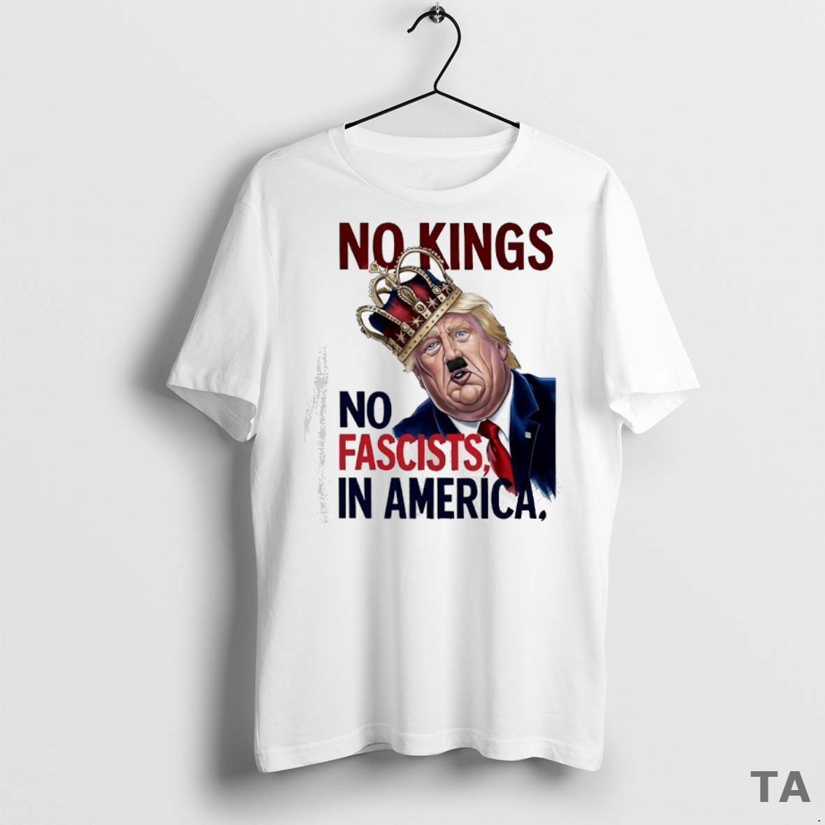 Top Trump No Kings No Fascists In America T Shirt Sweater