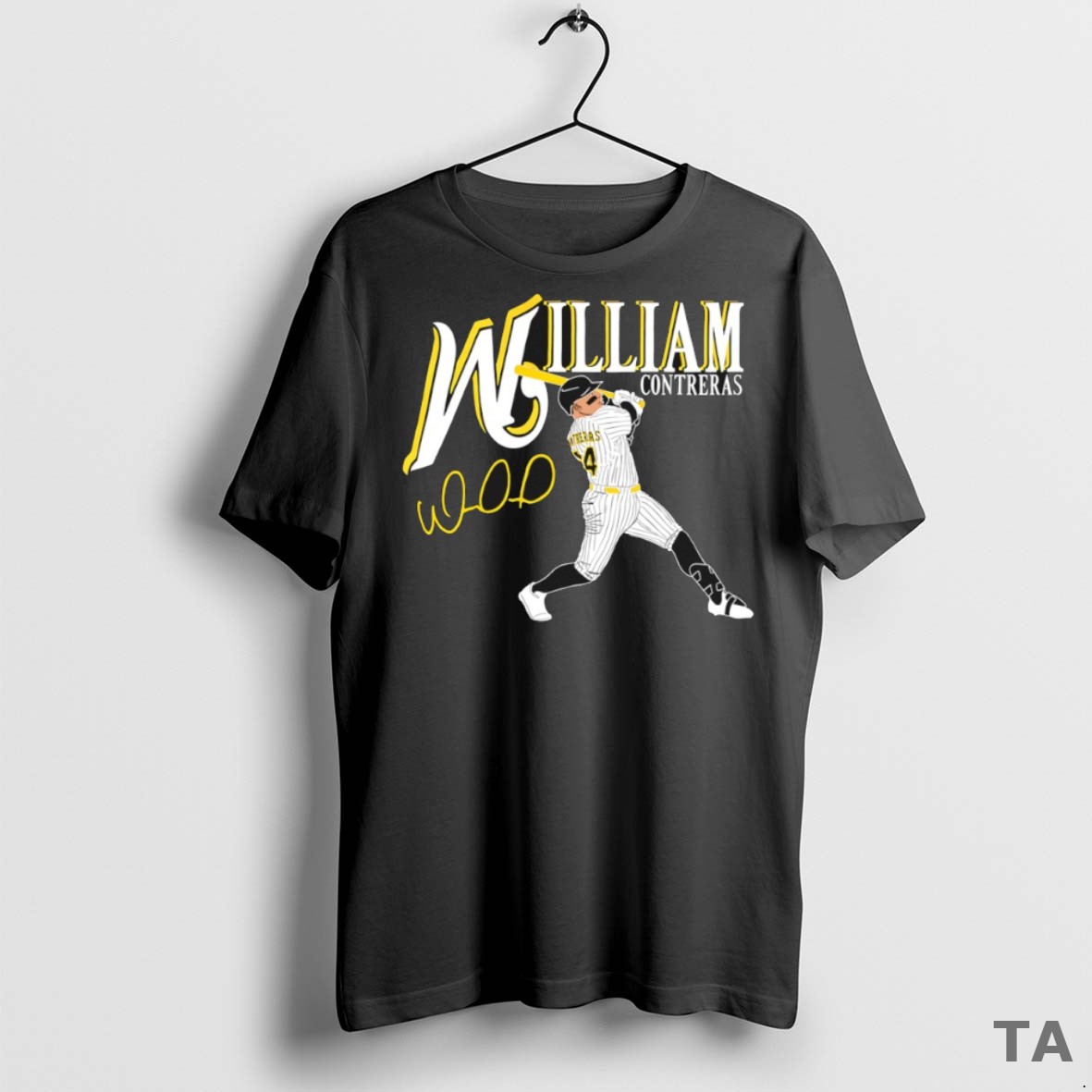 Top William Contreras Milwaukee Brewers Baseball Signature T Shirt Sweater