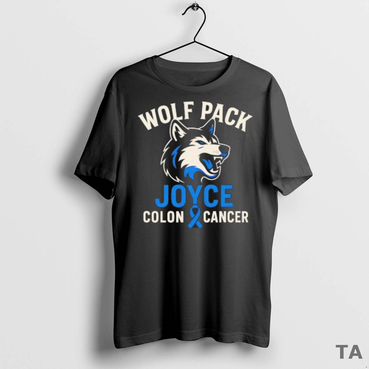 Top Wolf Pack Joyce Colon Cancer T Shirt Sweater