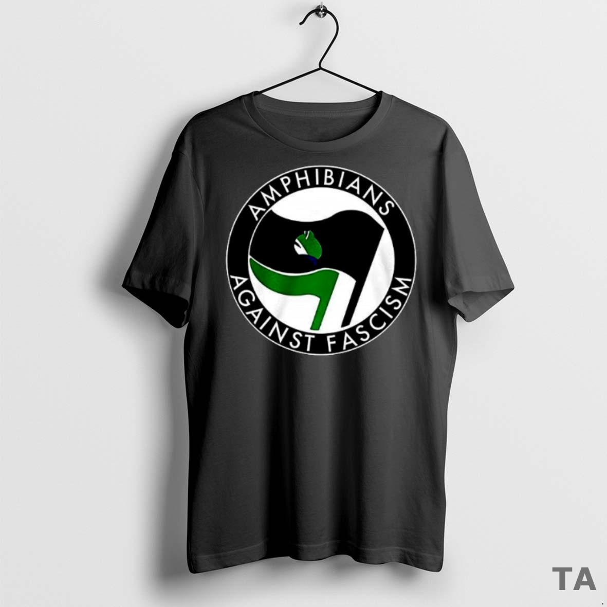 Top Amphibians Against Fascism Frog Flag T Shirt Cit8s6 T Shirt Sweater