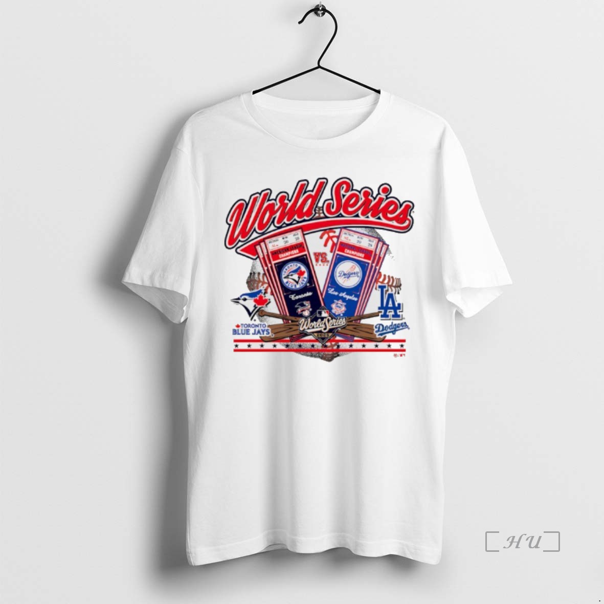 Trending 2025 World Series Toronto Blue Jays Vs La Dodgers T Shirt Sweater Hoodie
