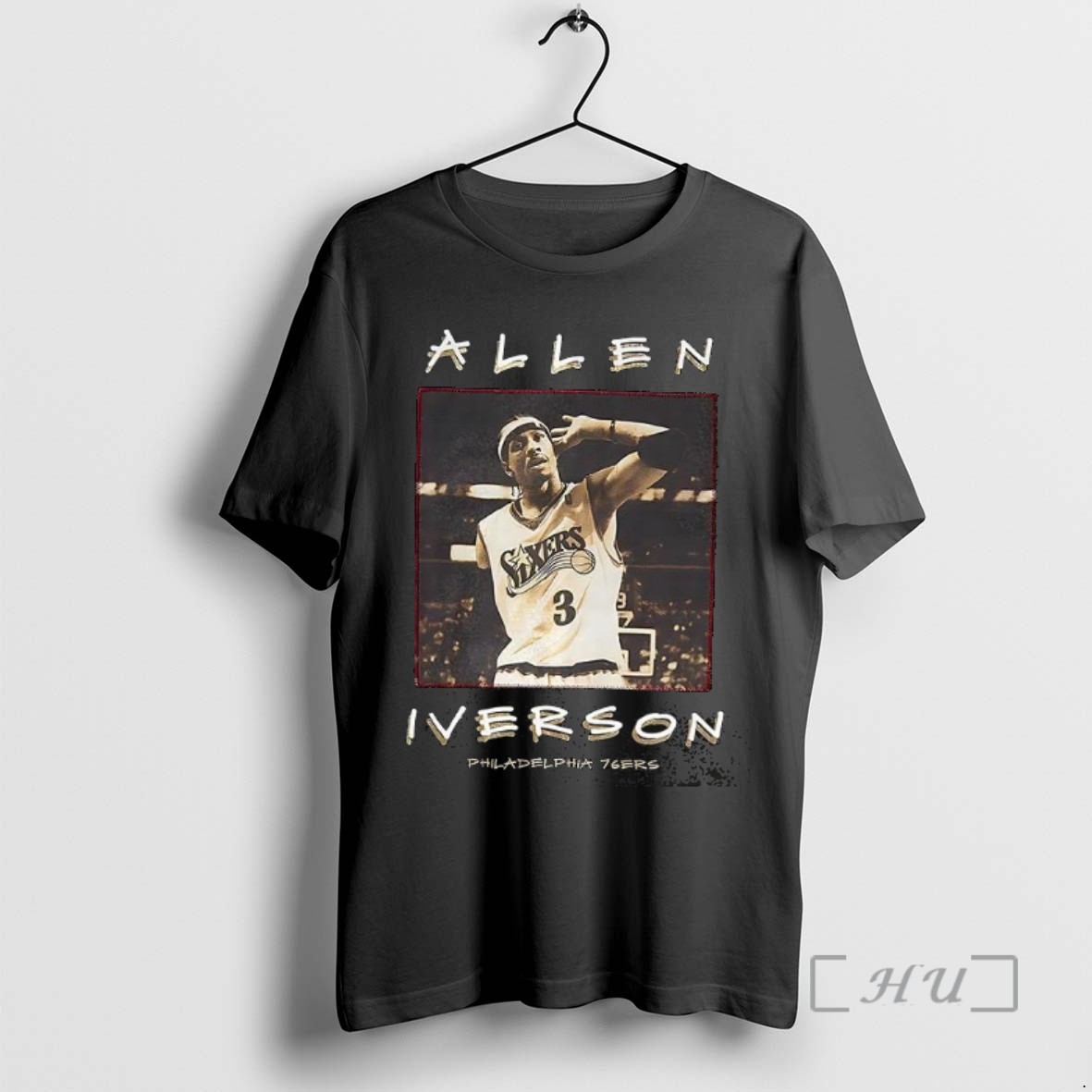 Trending Allen Iverson Philadelphia 76 Ers Basketball Player Vintage T Shirt Sweater Hoodie