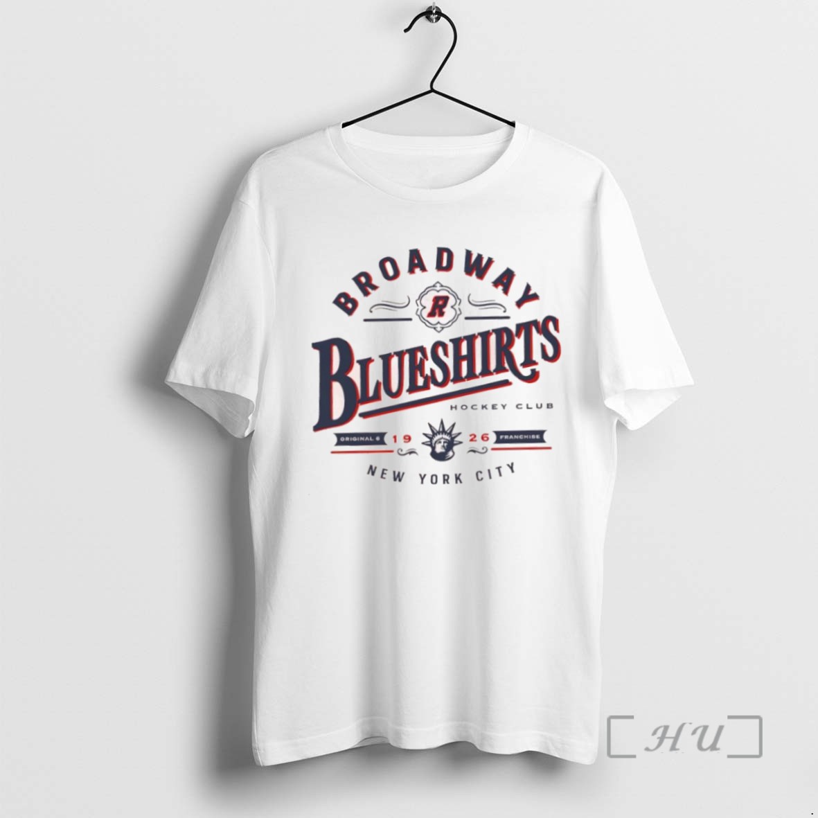 Trending Broadway Blueshirts New York City Hockey Club Tee Shirt Sweater Hoodie