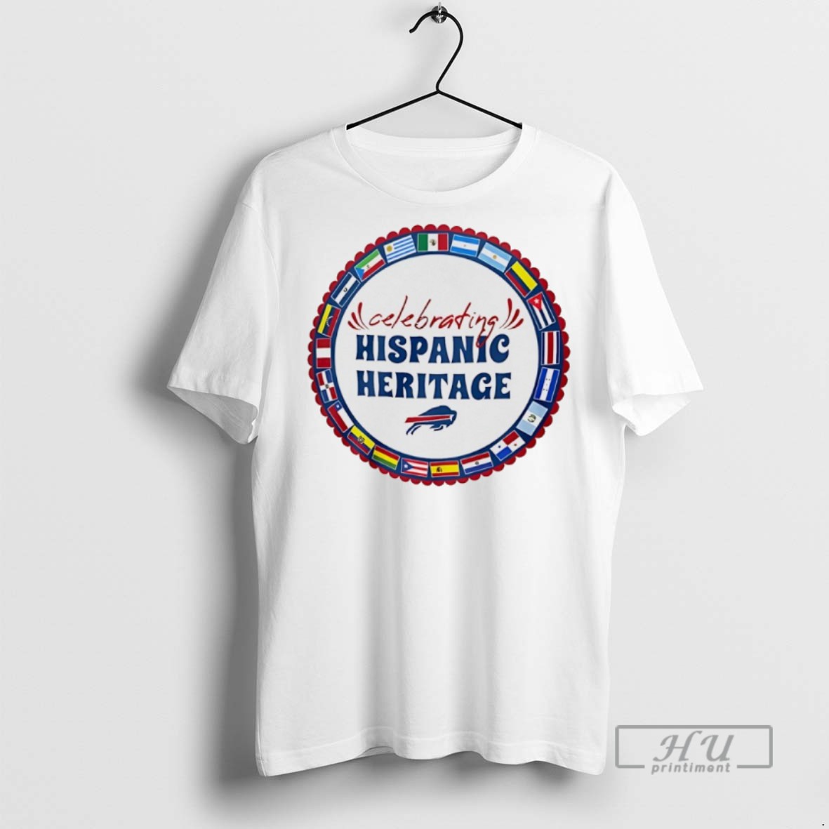 Trending Buffalo Bills Starter Hispanic Heritage Flag Graphic Tee Shirt Sweatshirt Hoodies