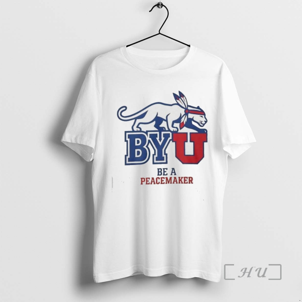 Trending Byu Be A Peacemaker Tee Shirt Sweater Hoodie
