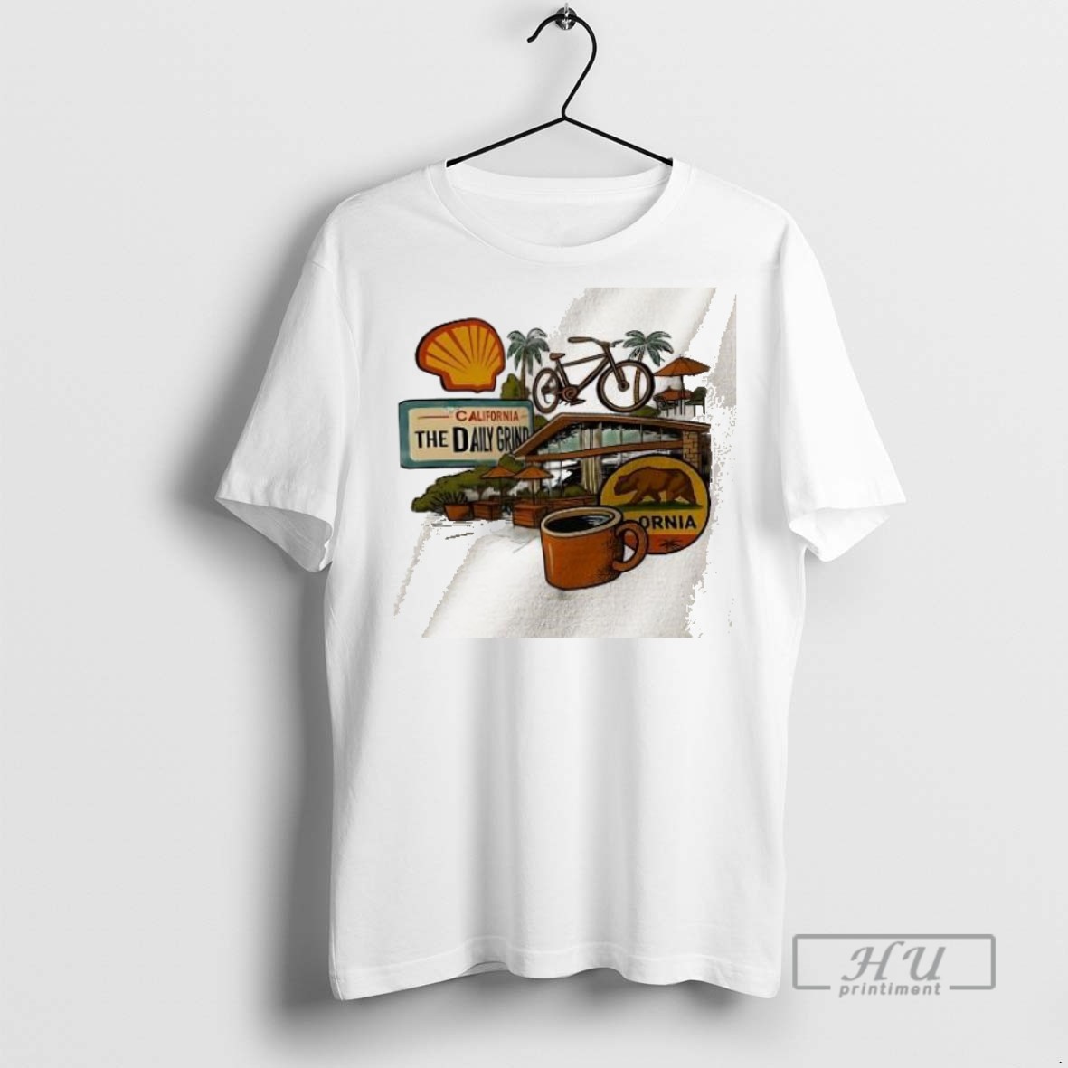 Trending California The Daily Grind T Shirt Sweatshirt