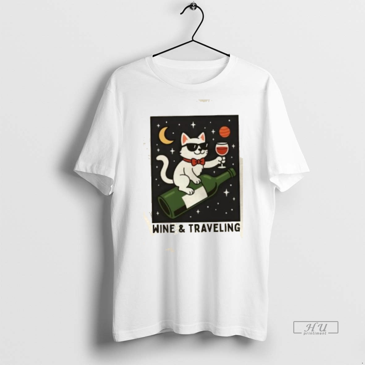 Trending Cat Wine And Traveling Graphic Tee Shirt Sweater Hoodie