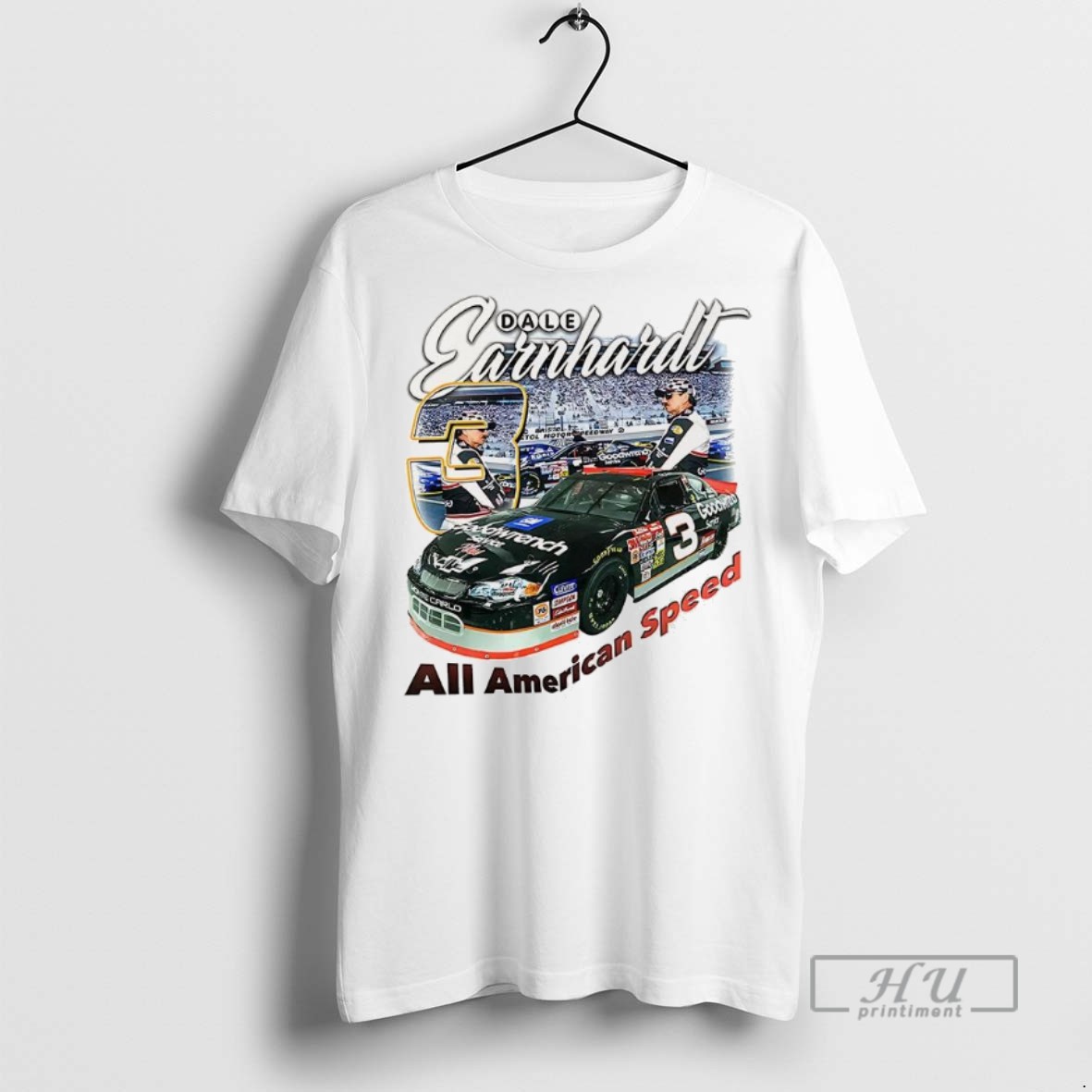 Trending Dale Earnhardt And Chevrolet Monte Carlo Number 3 Nascar All American Speed Graphic Tee Shirt Sweatshirt Hoodies
