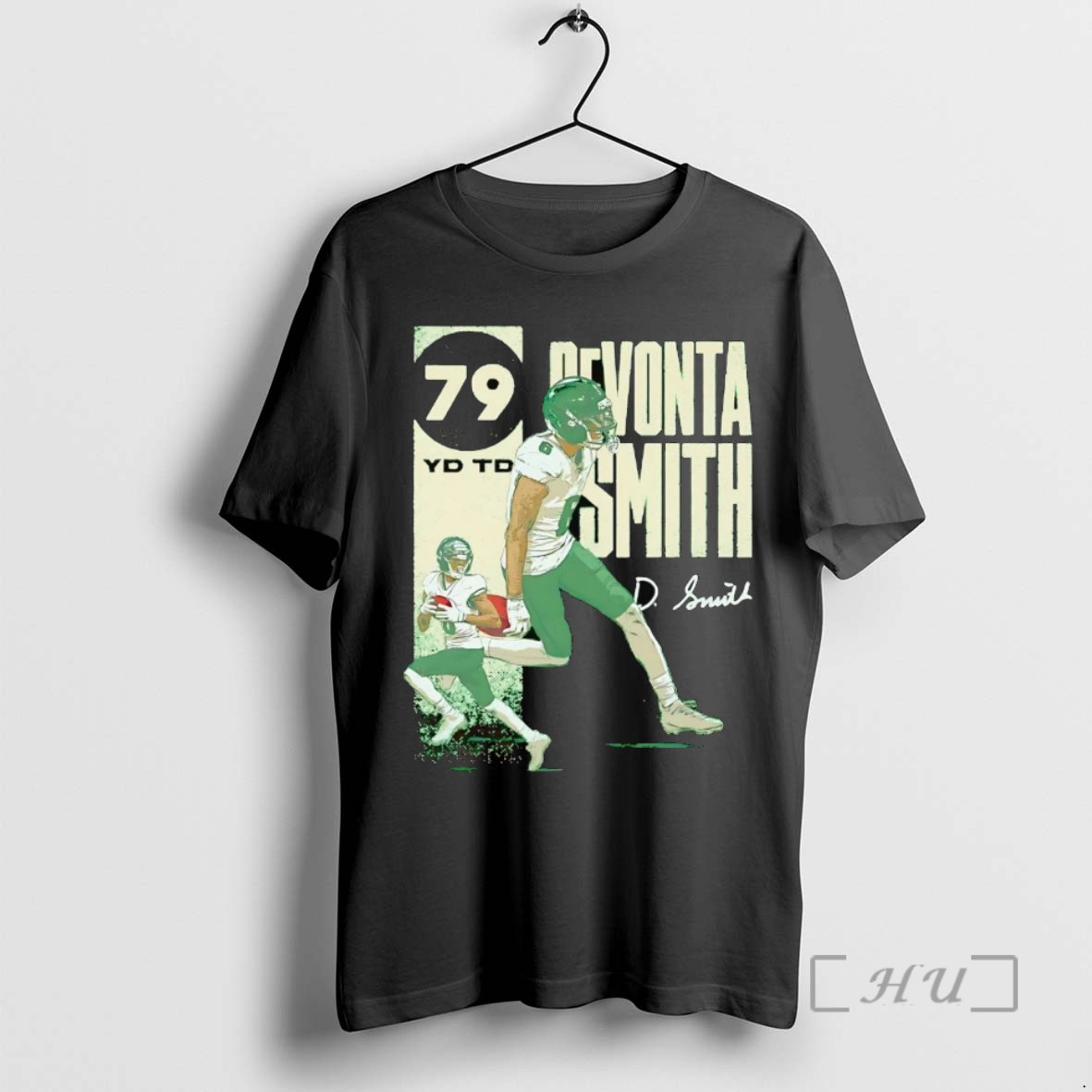 Trending Devonta Smith 79 Yard Touchdown Philadelphia Eagles Celebration Tee Shirt Sweater Hoodie