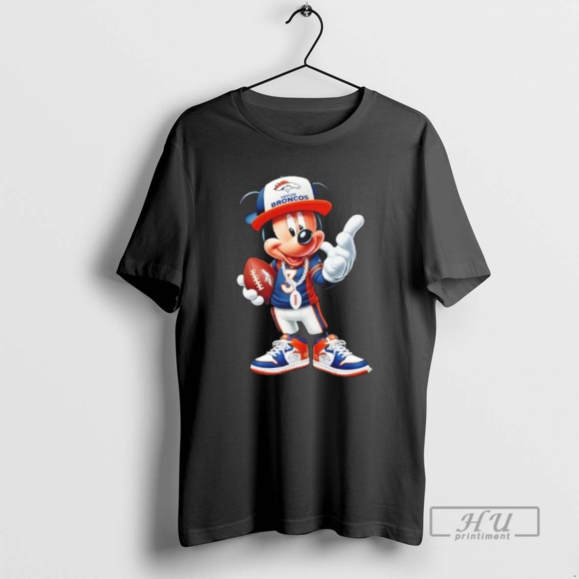 Trending Denver Broncos Football X Mickey Hip Hop T Shirts Sweatshirt