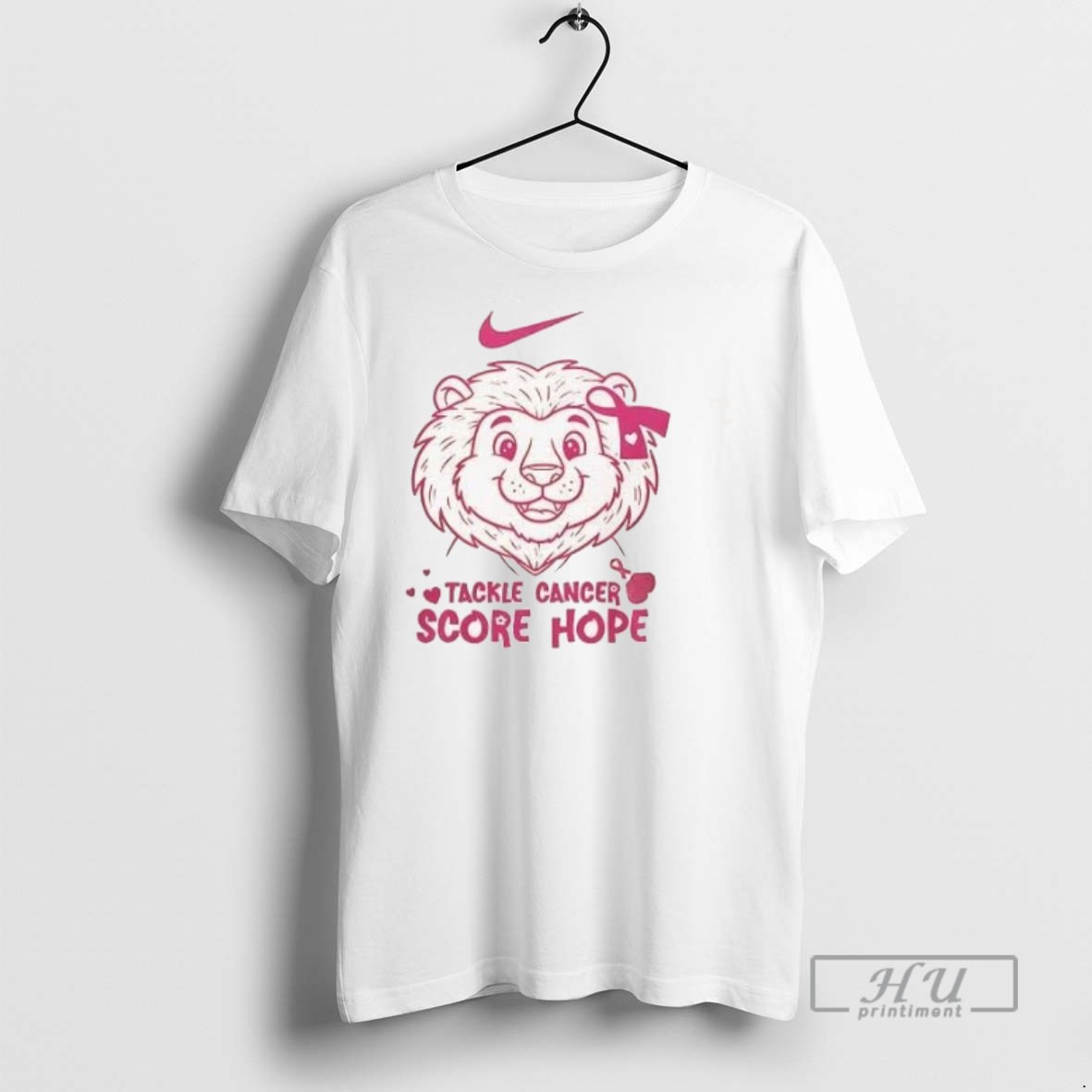 Trending Detroit Lions Tackle Cancer Score Hope 2 Sided T Shirt Sweatshirt