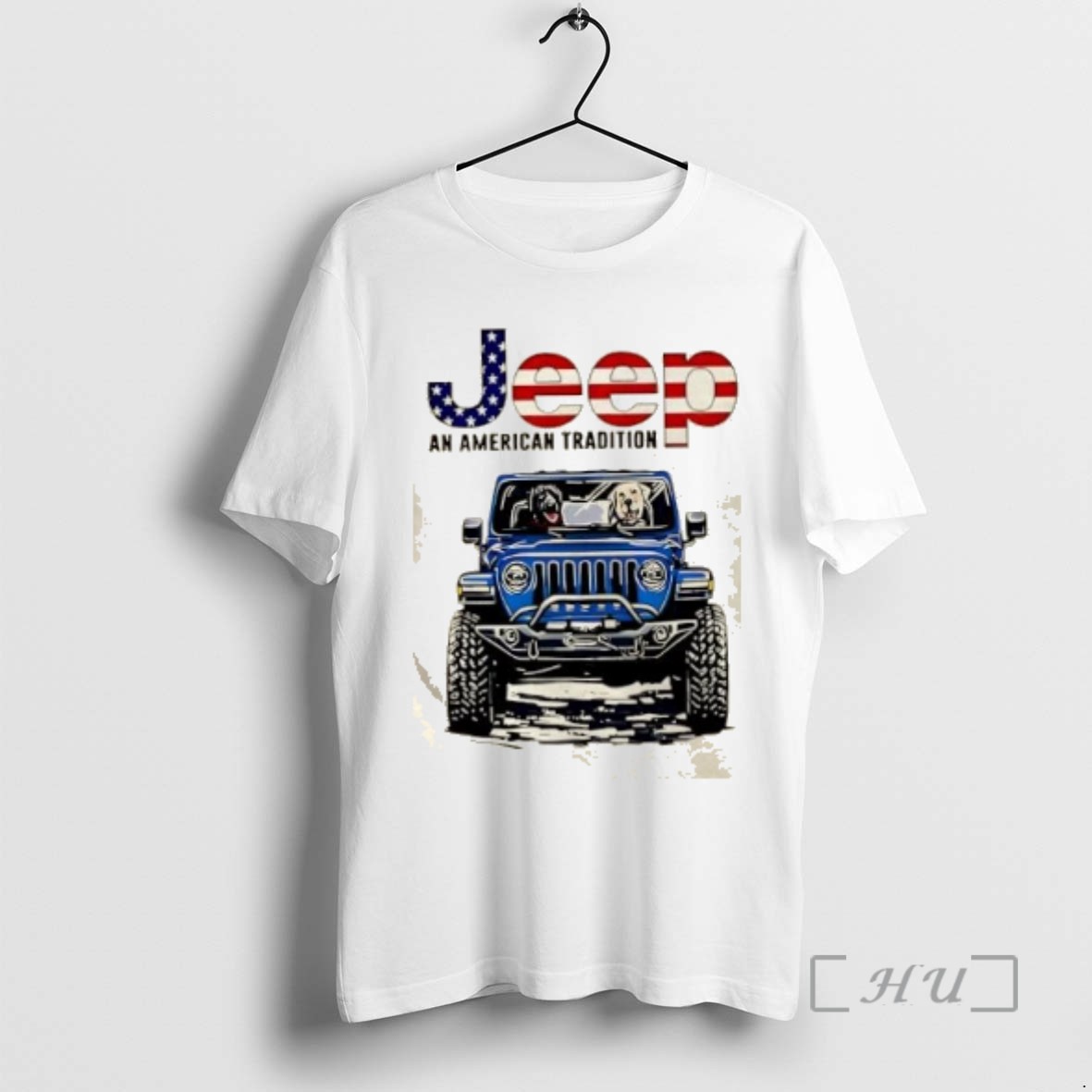 Trending Dog Driving Jeep Car An American Tradition T Shirts Sweater Hoodie