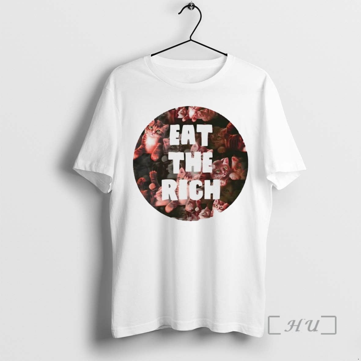 Trending Eat The Rich Cat Tee Shirt Sweater Hoodie