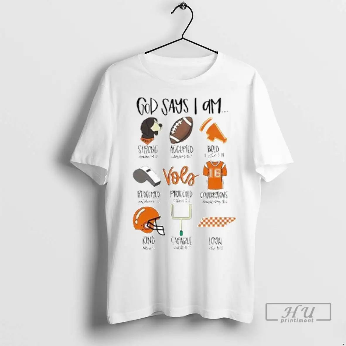 Trending God Says I Am Tennessee Vols Ornaments T Shirts Sweatshirt