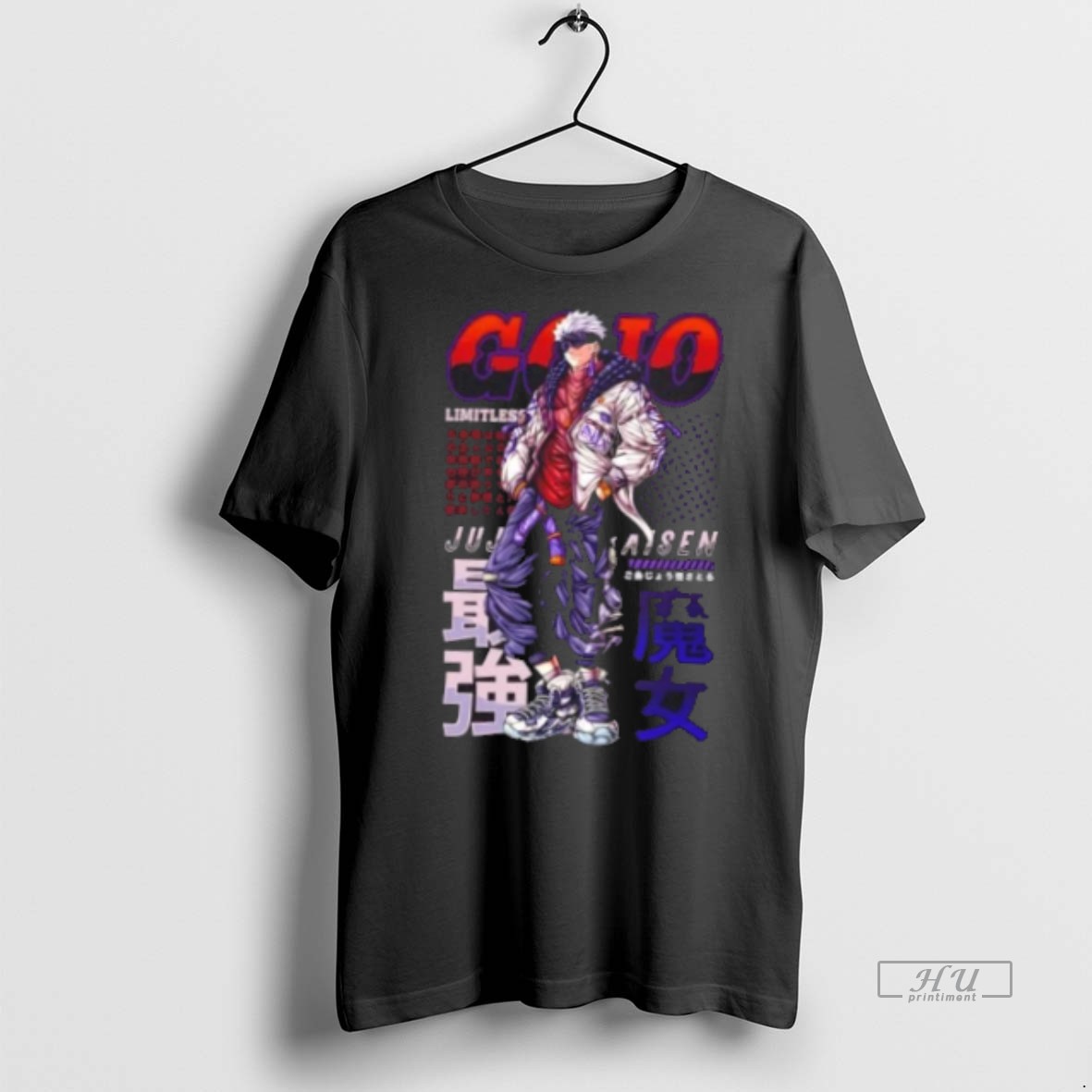 Trending Gojo Satoru Anime Graphic Graphic Tee Shirt Sweater Hoodie
