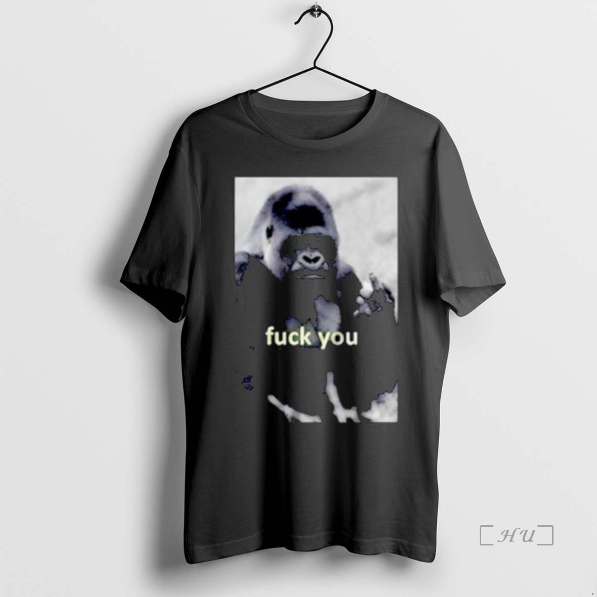 Trending Gorilla Fuck You Funny Ornaments T Shirt Sweater Hoodie