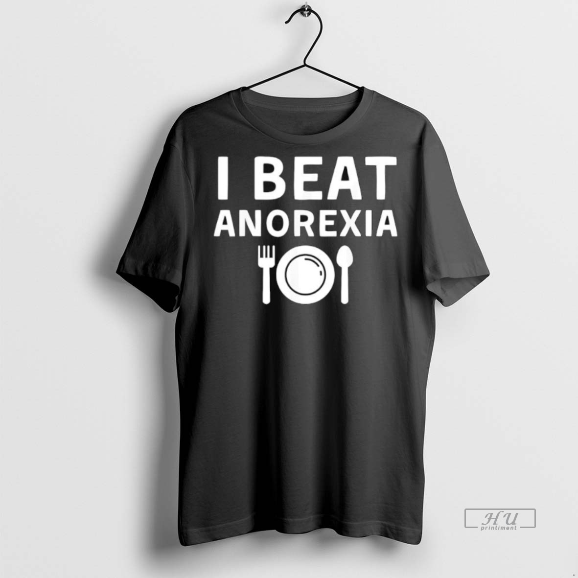 Trending I Beat Anorexia Plate Fork Spoon Shirt Sweater Hoodie