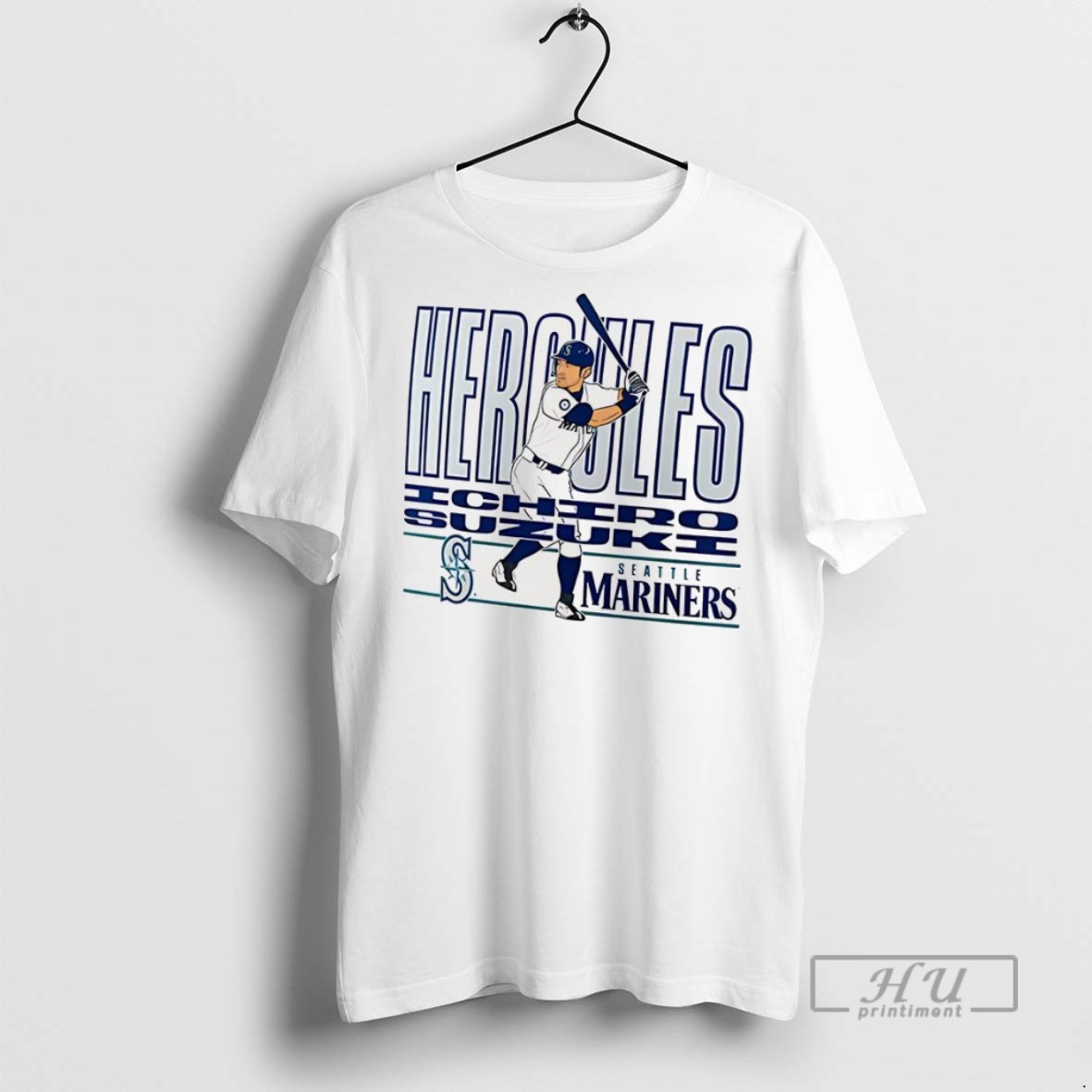 Trending Ichiro Suzuki Seattle Mariners Baseball Cooperstown Player Graphic T Shirt Sweatshirt