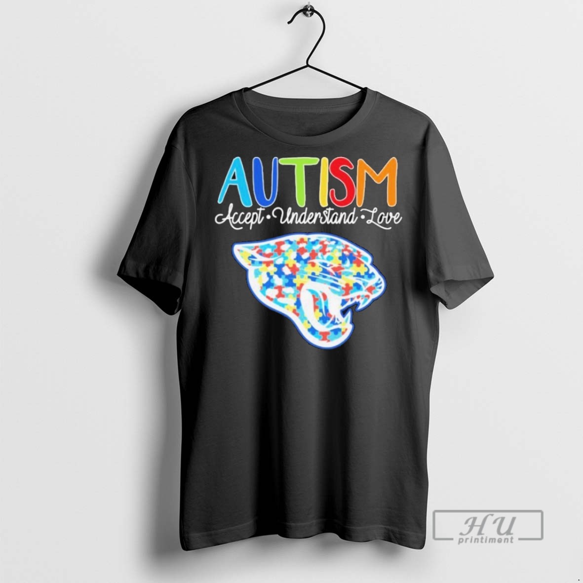 Trending Jacksonville Jaguars Autism Accept Understand Love T Shirt Sweatshirt