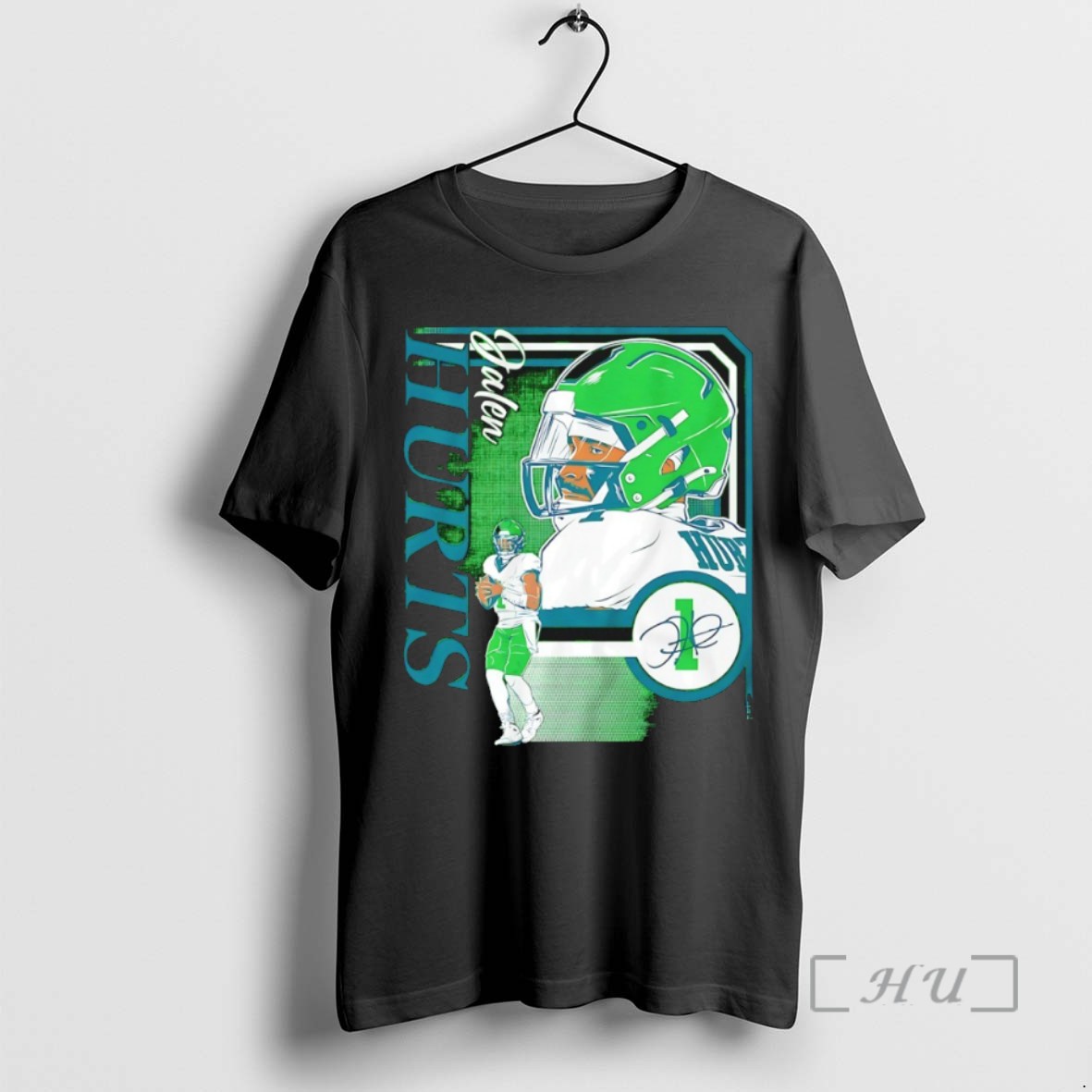 Trending Jalen Hurts 1 Philadelphia Eagles Football Collage Frame Signature Tee Shirt Sweater Hoodie
