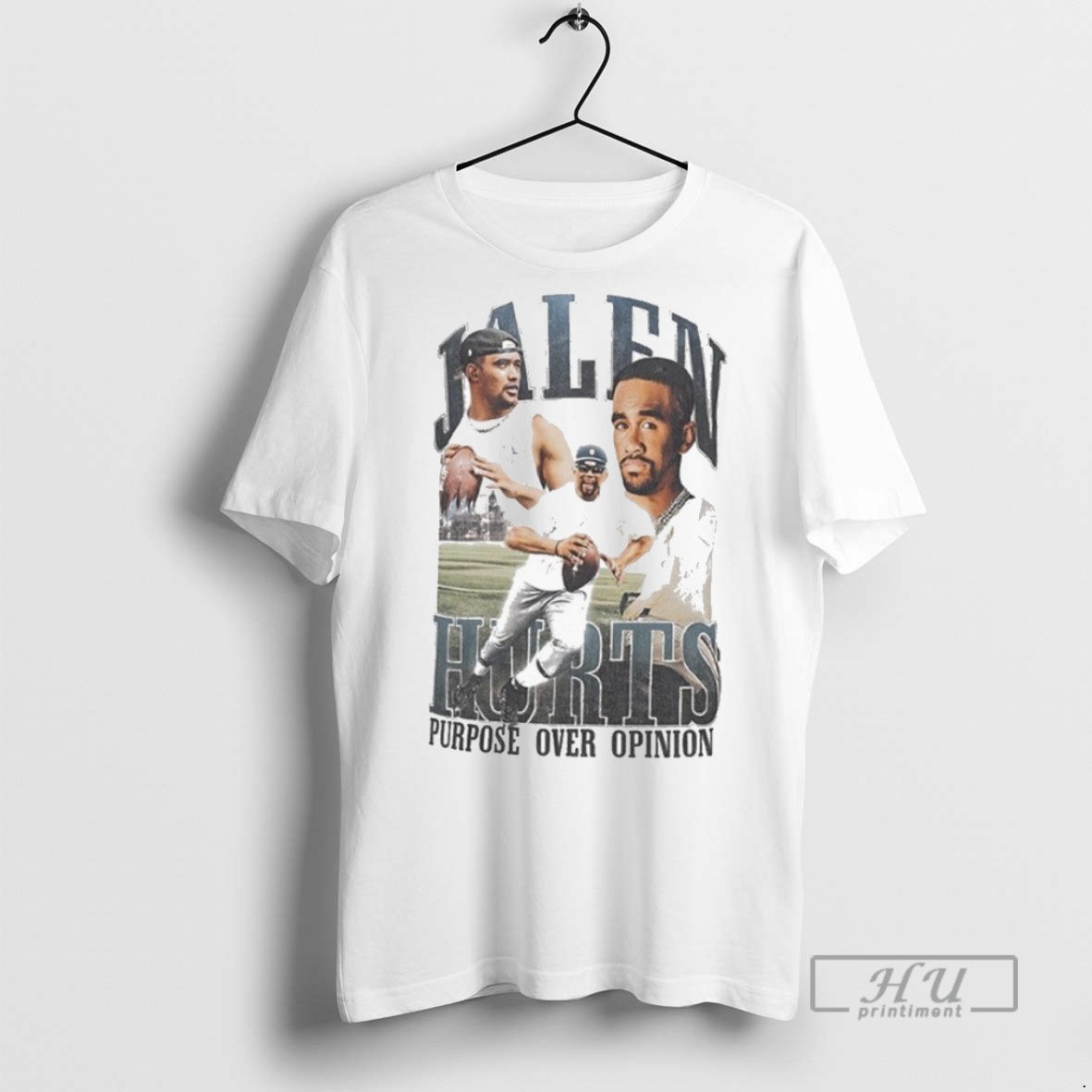Trending Jalen Hurts Jordan Purpose Over Opinion Shirts T Shirt Sweatshirt