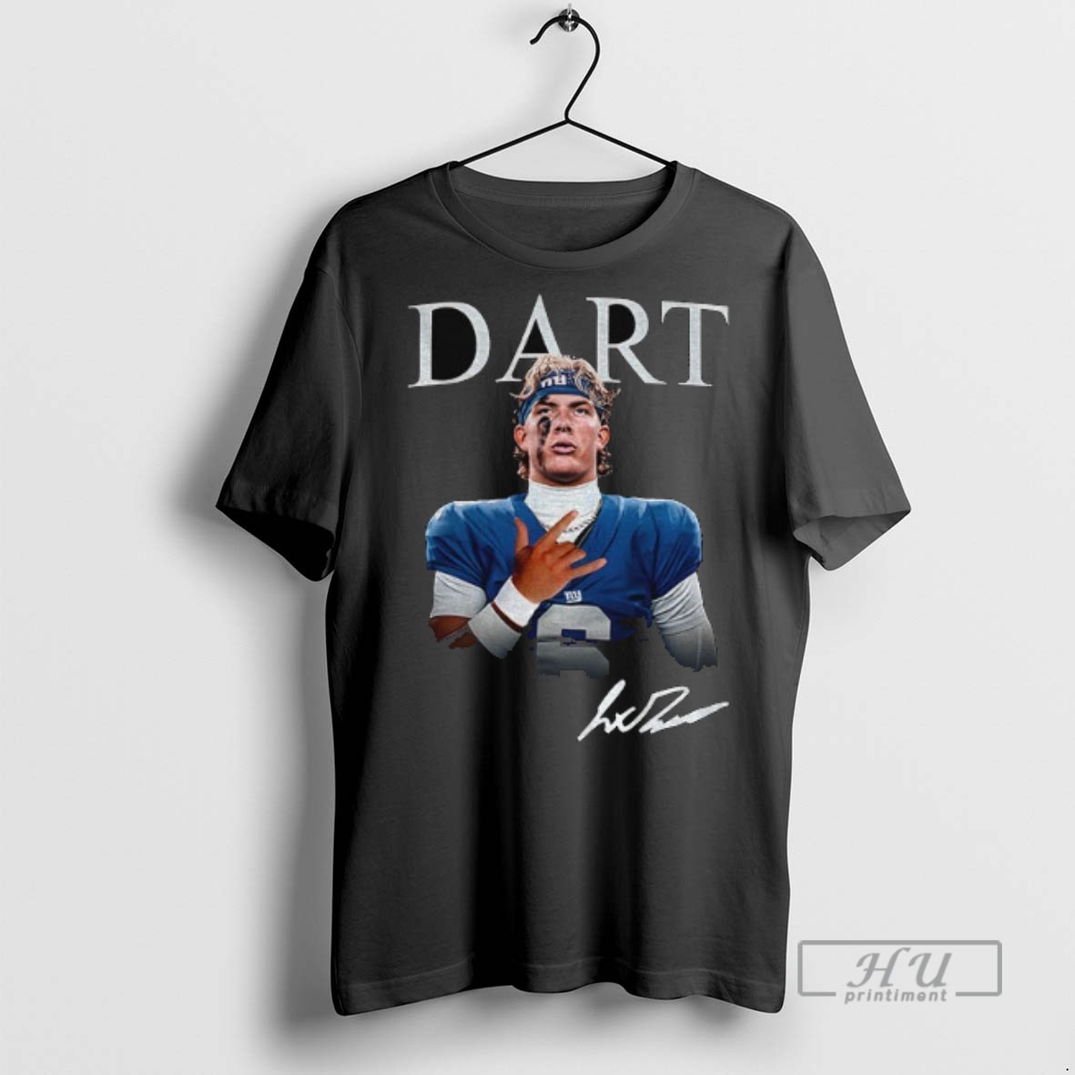 Trending Jaxson Dart Iconic Hand New York Giants Nfl Football 2025 Signature Graphic Tee Shirt Sweatshirt Hoodies