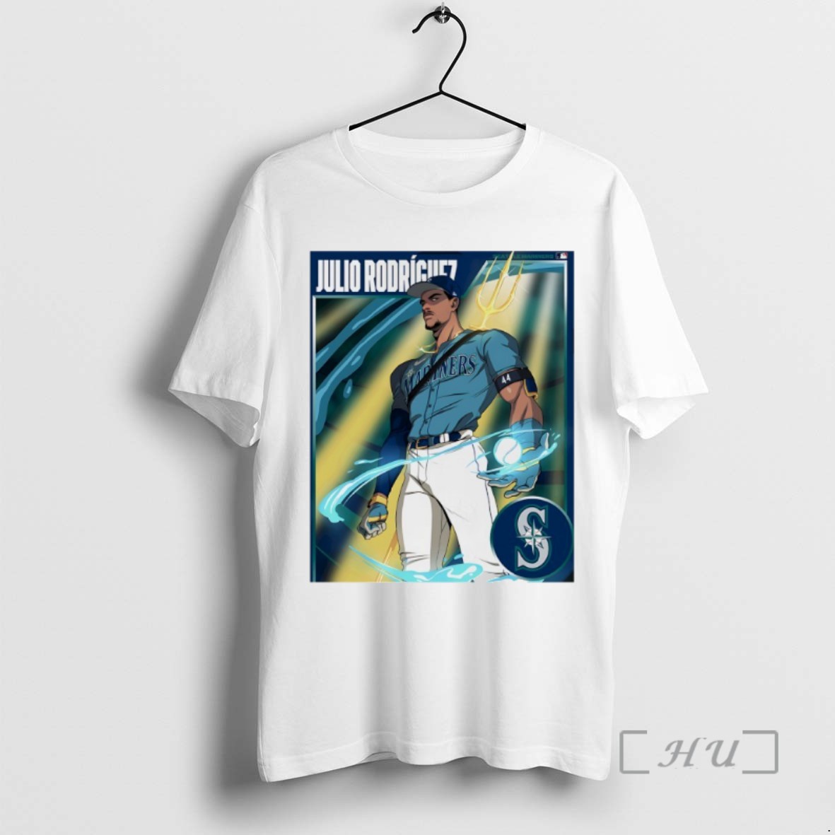 Trending Julio Rodriguez Monsters Come Alive In The Postseason Cartoon Tee Shirt Sweater Hoodie