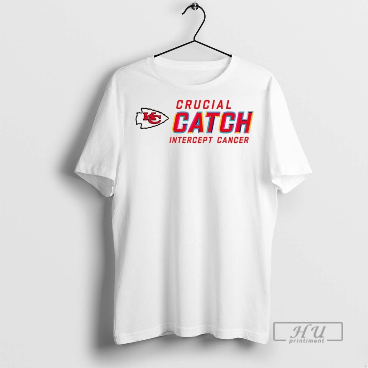 Trending Kansas City Chiefs Crucial Catch Intercept Cancer T Shirt Sweatshirt
