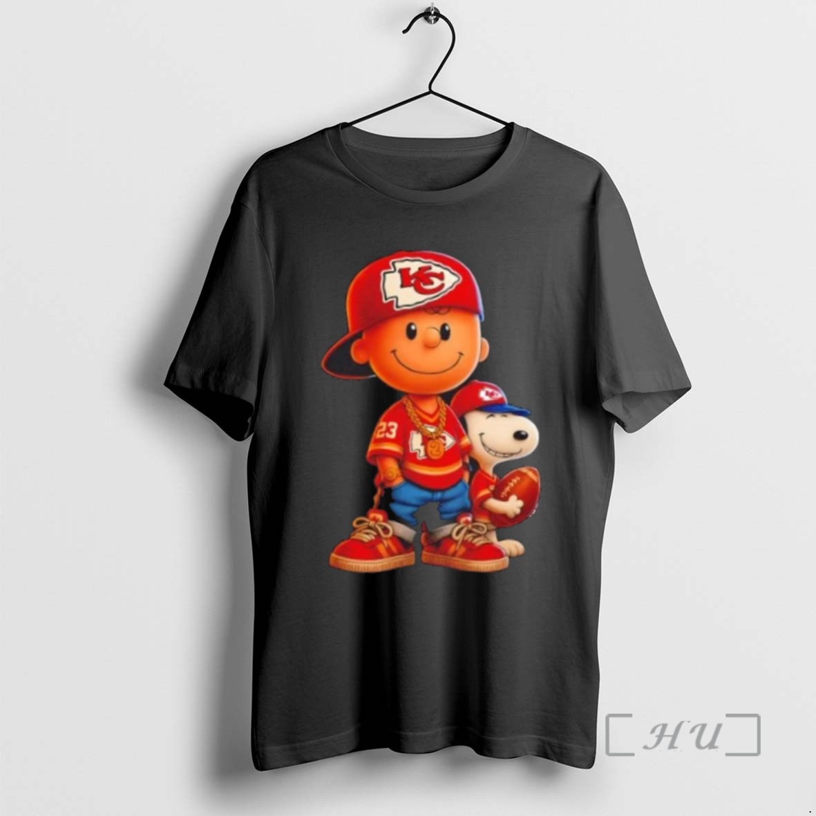 Trending Kansas City Chiefs X Snoopy And Charlie Brown Hip Hop T Shirts Sweater Hoodie