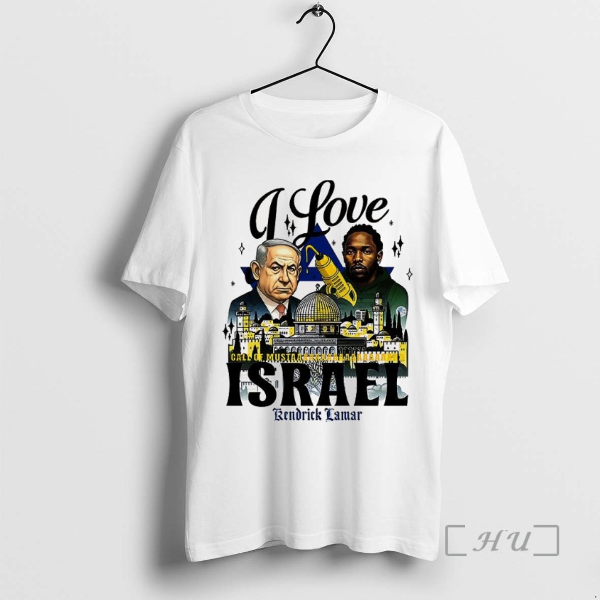 Trending Kendrick Lamar I Love Israel Tee Shirt Sweater Hoodie