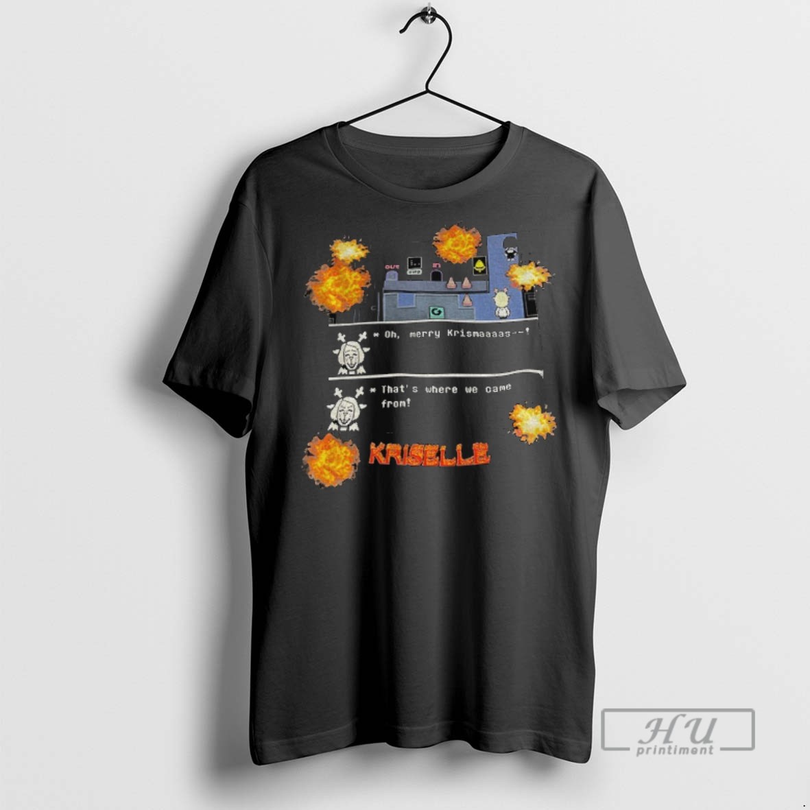 Trending Kris Vs Ralsei Oh Merry Krismaaaas Thats Where We Came From Graphic Tee Shirt Sweatshirt Hoodies
