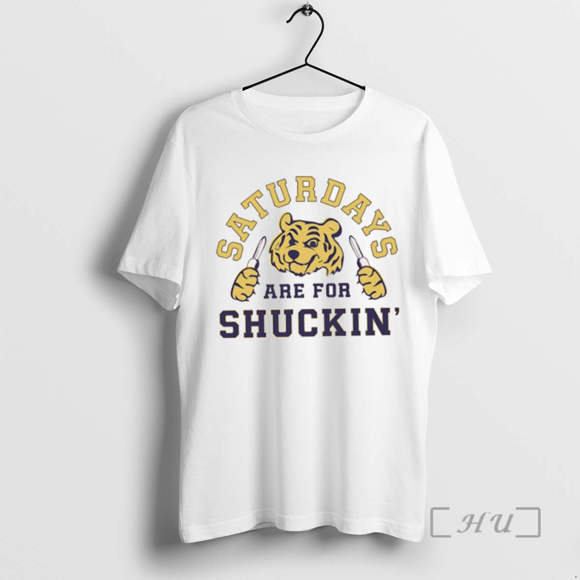 Trending Lsu Louisiana State University Saturdays Are For Shuckin Tee Shirt Sweater Hoodie