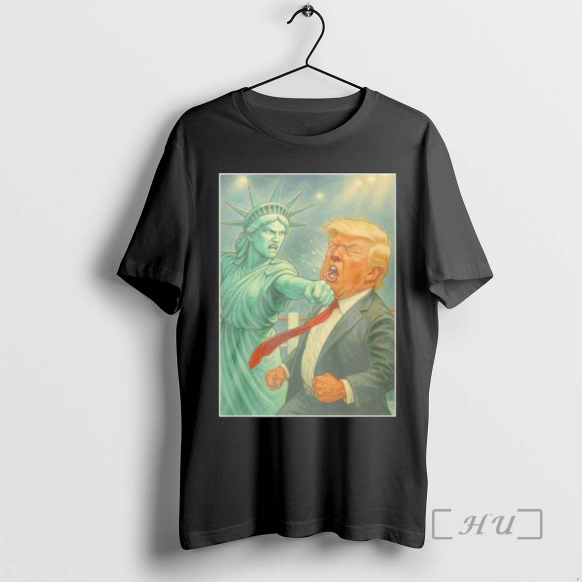 Trending Liberty Vs Trump Iconic Showdown Tee Shirt Sweater Hoodie